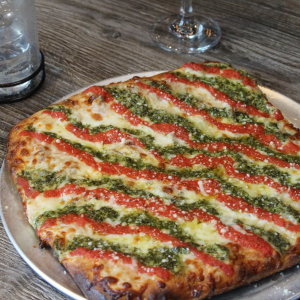 Patricia's Pizza Italian Flag Pizza